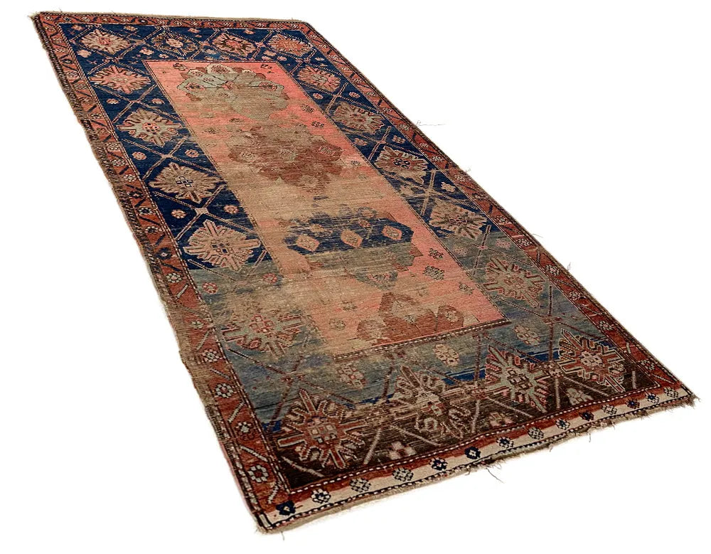 3'8"x7'3" Karabaugh Hand Knotted