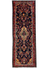 3'9"x10'5" Borchalou Hamadan Hand Knotted
