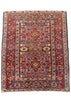 3'9"x4'8" Karaja Hand Knotted