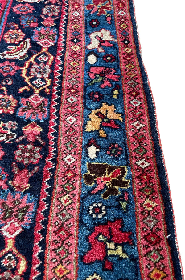 3'9"x5'1" Bidjar Hand Knotted