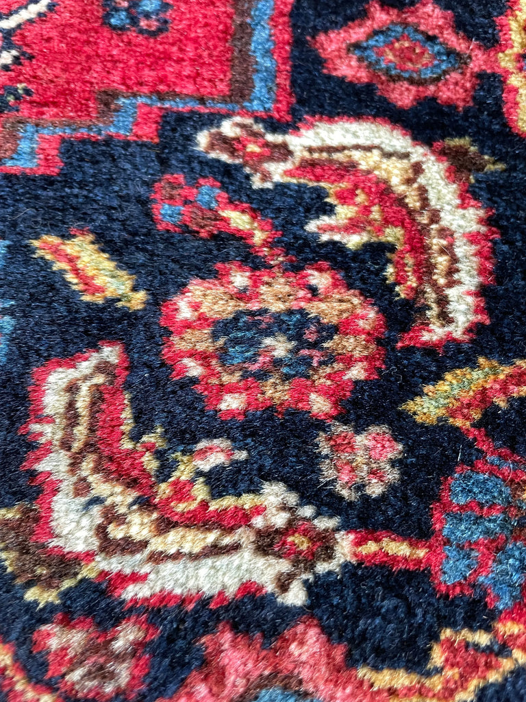 3'9"x5'1" Bidjar Hand Knotted