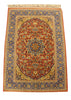 3'9"x5'4" Isphahan Hand Knotted