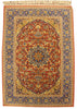 3'9"x5'4" Isphahan Hand Knotted