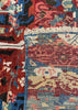 3'9"x5'7" Seychor Kuba Hand Knotted