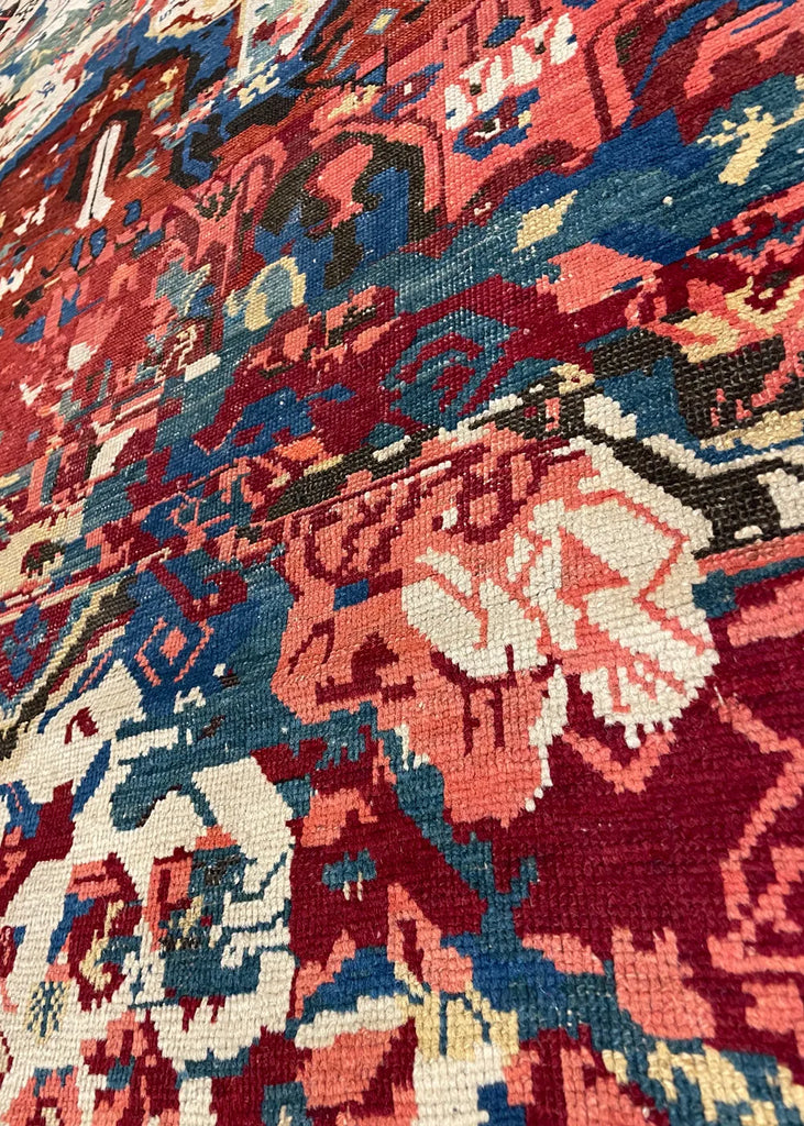 3'9"x5'7" Seychor Kuba Hand Knotted