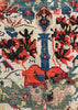 3'9"x5'7" Seychor Kuba Hand Knotted