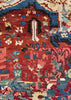 3'9"x5'7" Seychor Kuba Hand Knotted