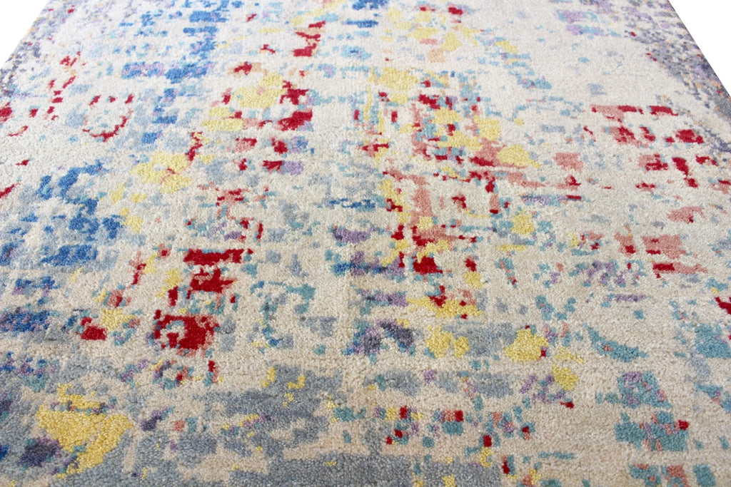 3'9"x5'9" Pollack Hand Knotted