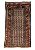 3'9"x6'2" Veramin Kurd Hand Knotted
