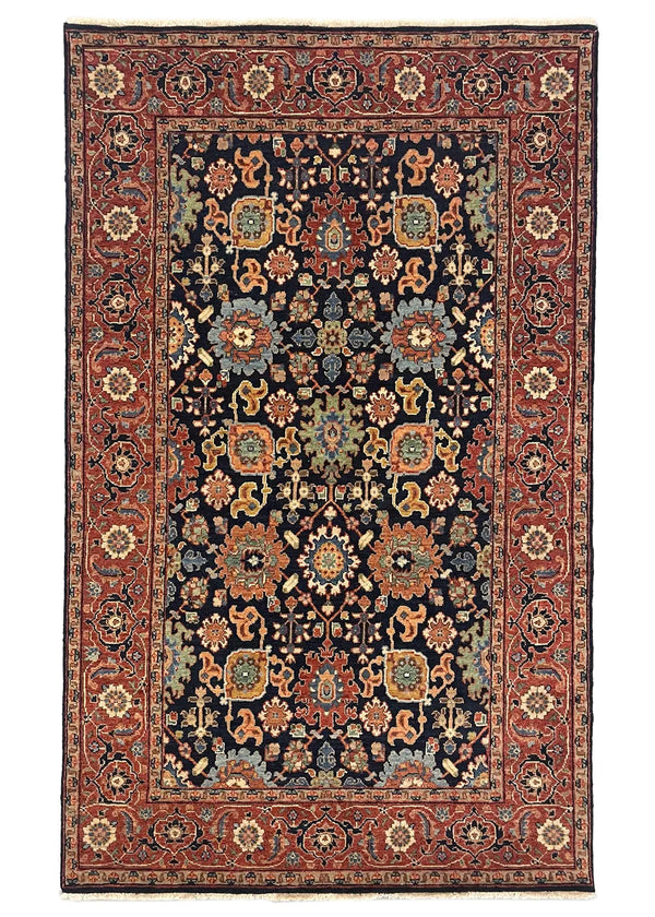 3'9"x6' Tabriz Hand Knotted