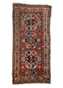 3'9"x8'4" Triple Medallion Chelaberd Karabagh Hand Knotted