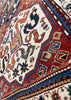 3'9"x8'9" "Cloud Band" Kazak Hand Knotted