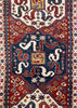 3'9"x8'9" "Cloud Band" Kazak Hand Knotted