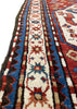 3'9"x8'9" "Cloud Band" Kazak Hand Knotted