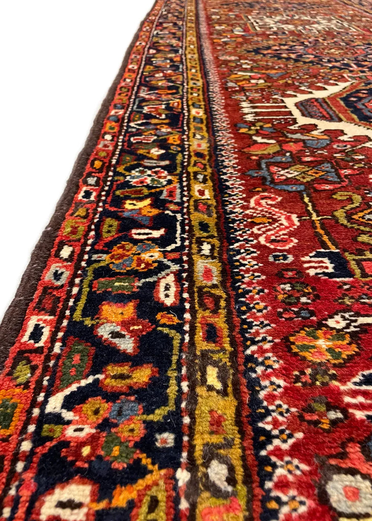 3'x10'7" Karaja Hand Knotted