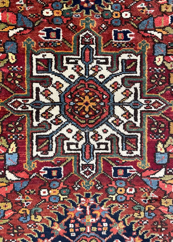 3'x10'7" Karaja Hand Knotted