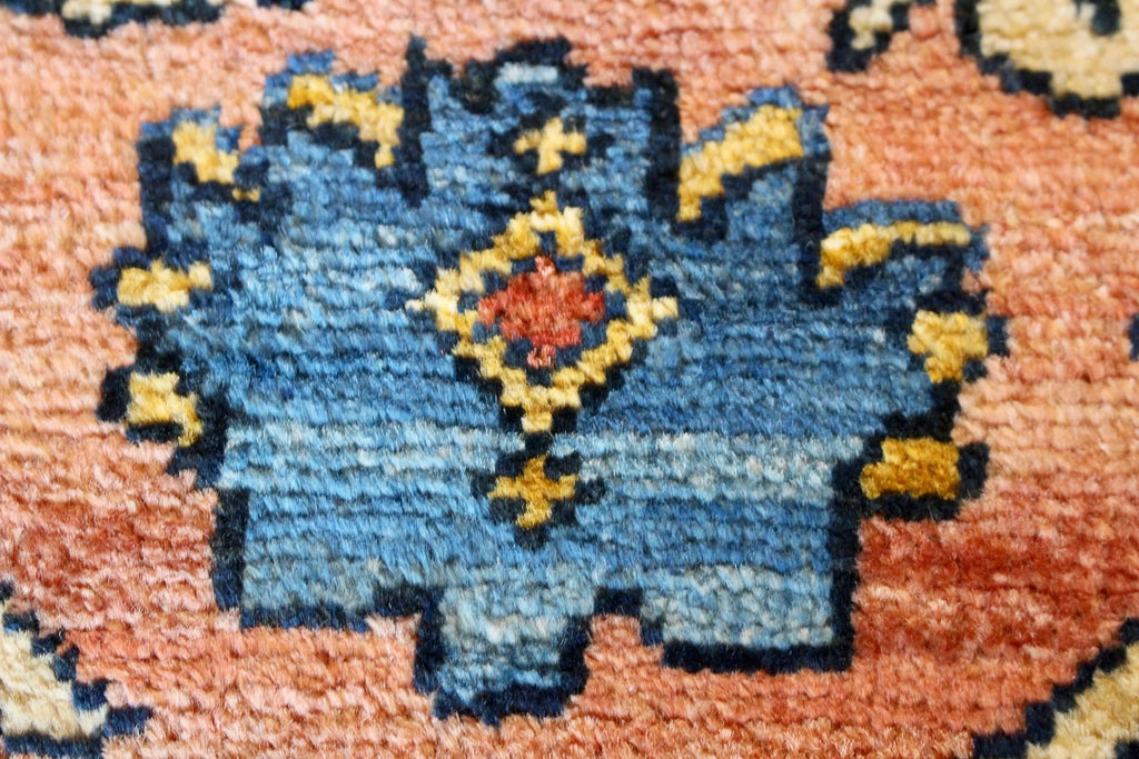 3'x4'11" Afghan-Kuba Hand Knotted