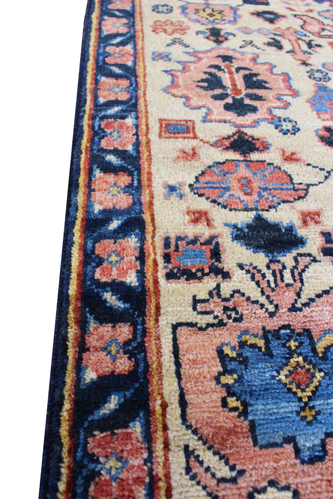 3'x4'11" Afghan-Kuba Hand Knotted