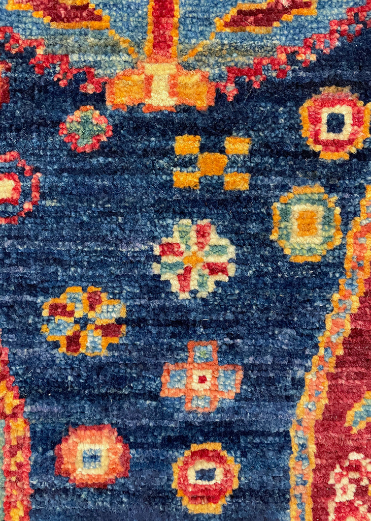 3'x4'11" Afshar Hand Knotted