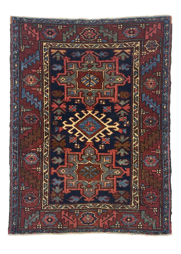 3'x4'1" Karaja Hand Knotted