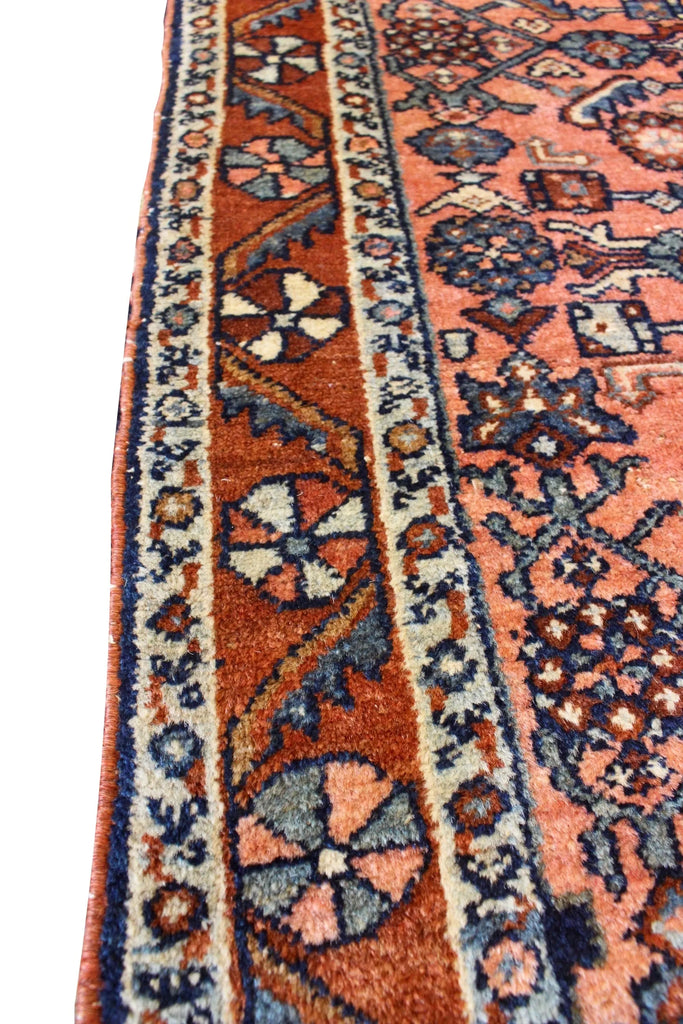 3'x4'6" Hamadan Mehraban Hand Knotted