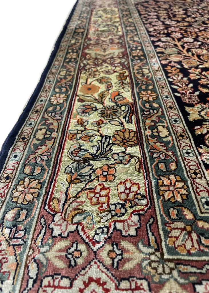 3'x4'7" Hereke Style Prayer Rug Hand Knotted