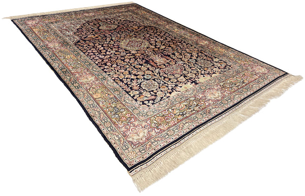 3'x4'7" Hereke Style Prayer Rug Hand Knotted