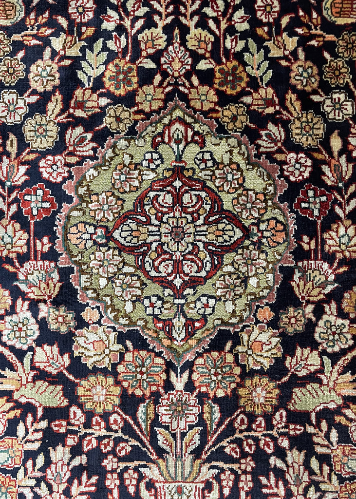 3'x4'7" Hereke Style Prayer Rug Hand Knotted