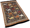 3'x4' Burano Shirvan Hand Knotted