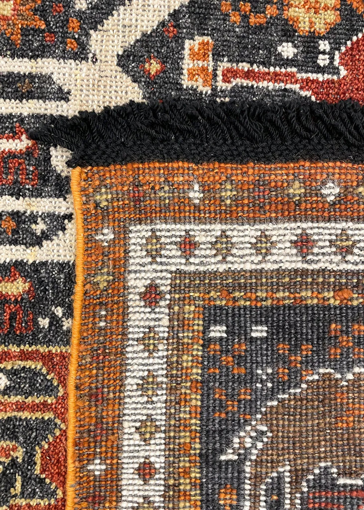 3'x4' Burano Shirvan Hand Knotted