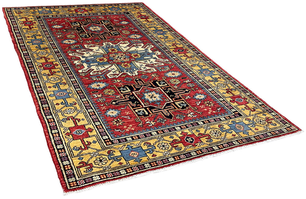 3'x5'3" Karaja Hand Knotted