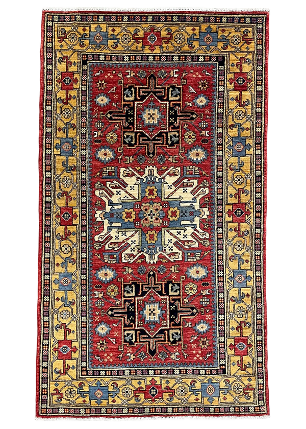 3'x5'3" Karaja Hand Knotted