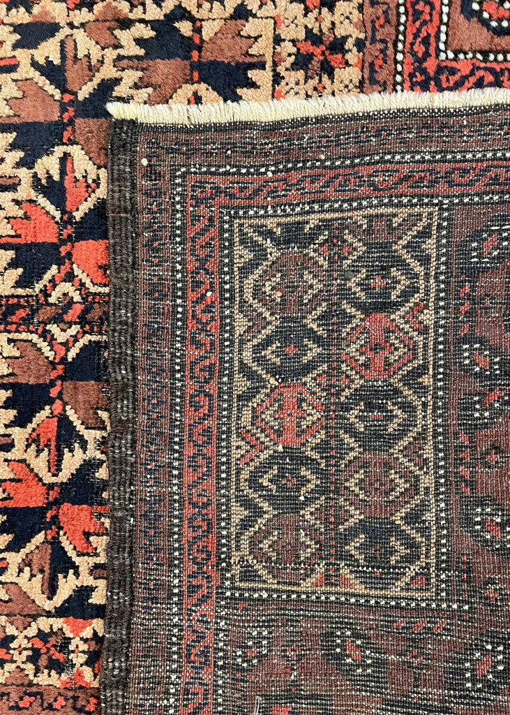 3'x5'4"  Beluch Prayer Rug Hand Knotted