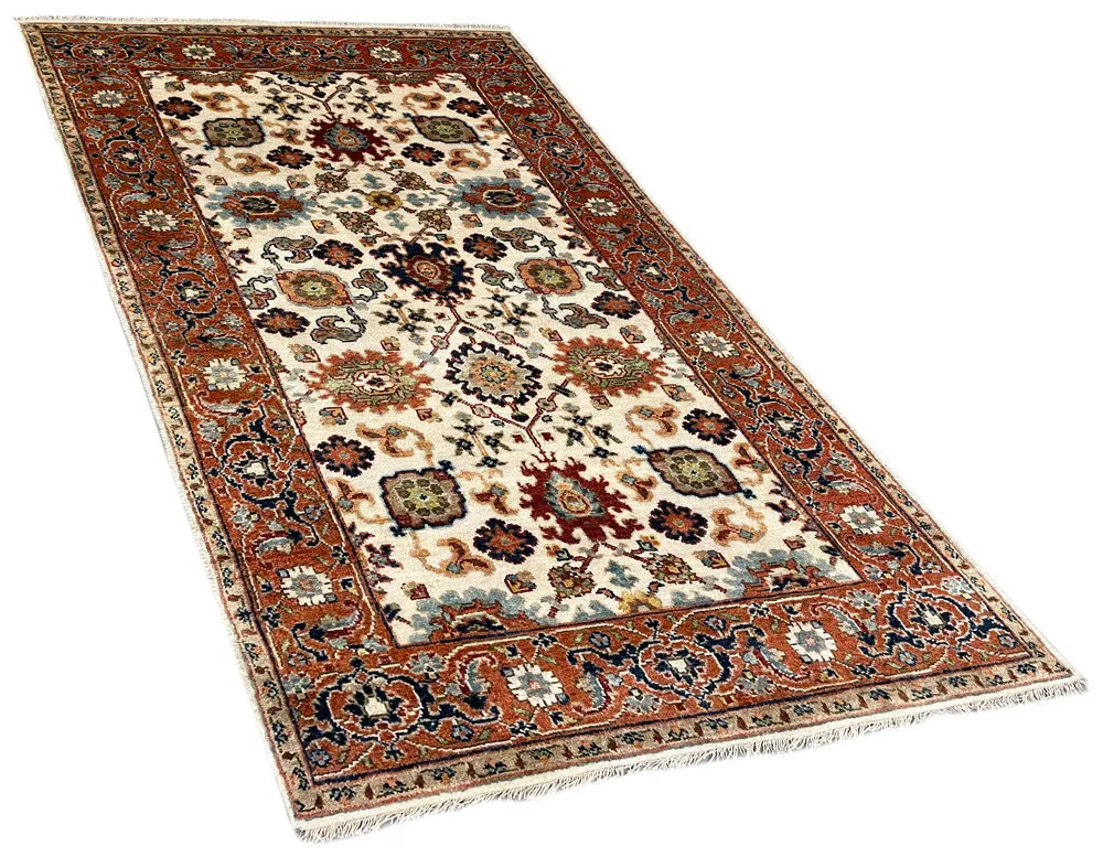 3'x5'5" Tabriz Hand Knotted