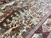 3x5 Village Scene Hand Knotted
