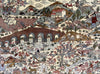 3x5 Village Scene Hand Knotted