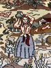 3x5 Village Scene Hand Knotted