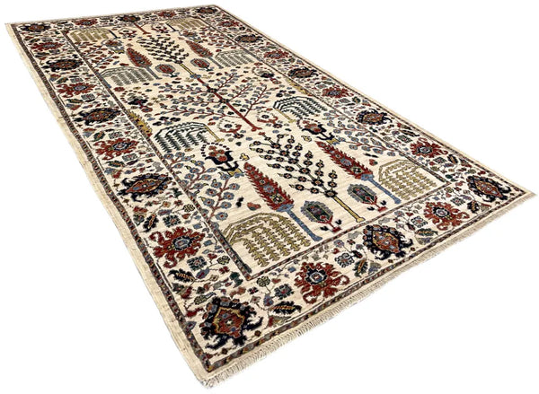 3'x6'2" Bakshiesh Hand Knotted