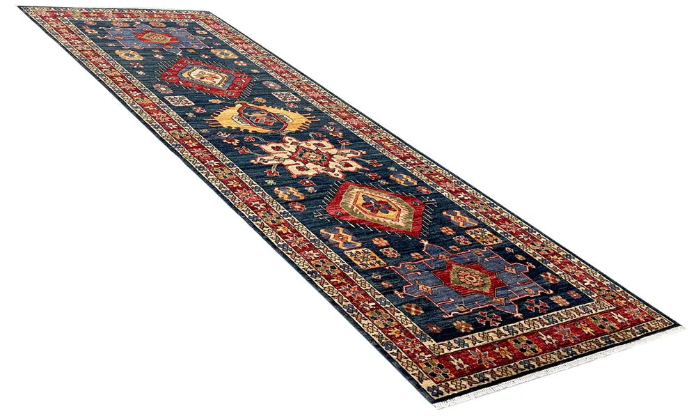 3'x8' Karaja Hand Knotted