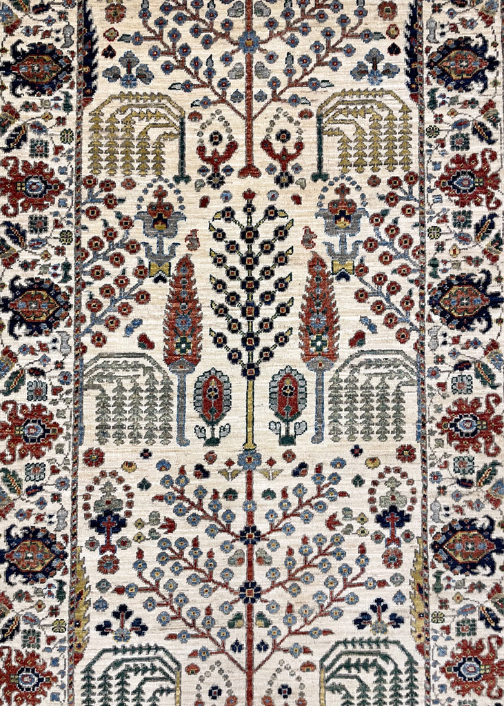 3'x9'11 Bakshiesh Hand Knotted