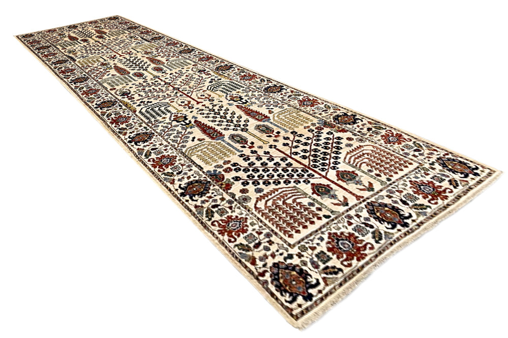 3'x9'11 Bakshiesh Hand Knotted