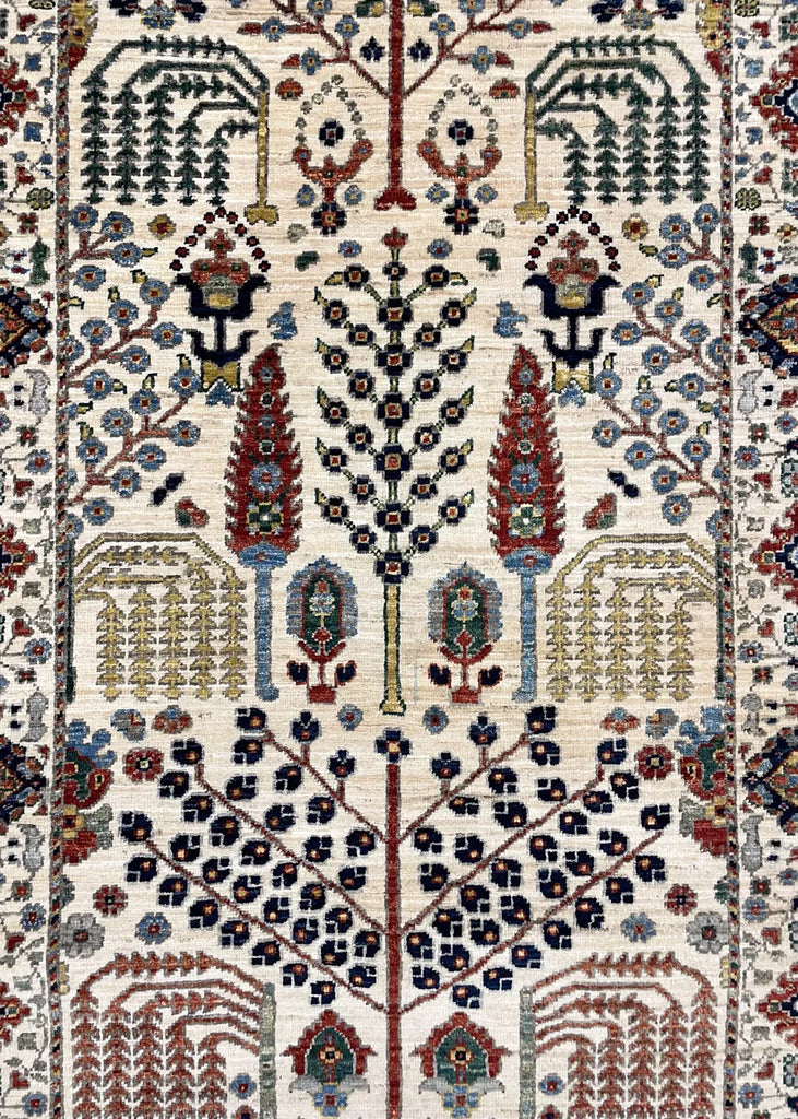 3'x9'11 Bakshiesh Hand Knotted