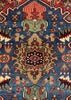 4'10"x5'11" Tabriz Sennehbaft Hand Knotted