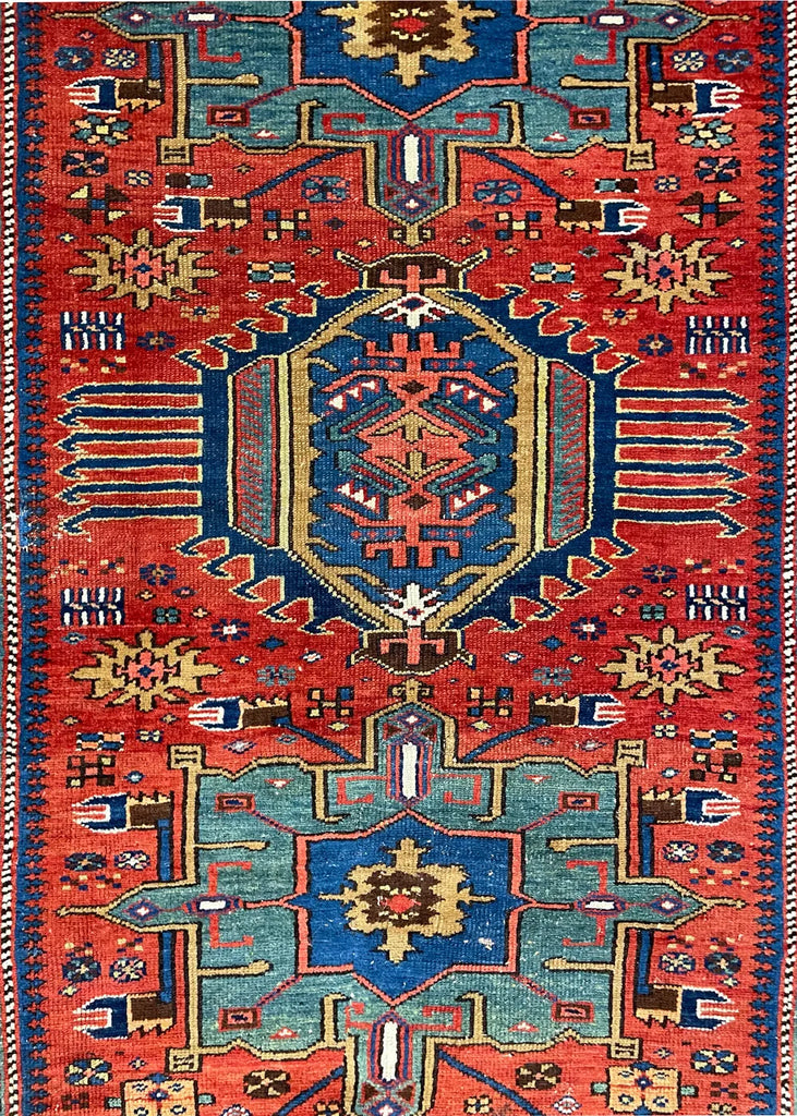4'10"x6'2" Karaja Hand Knotted