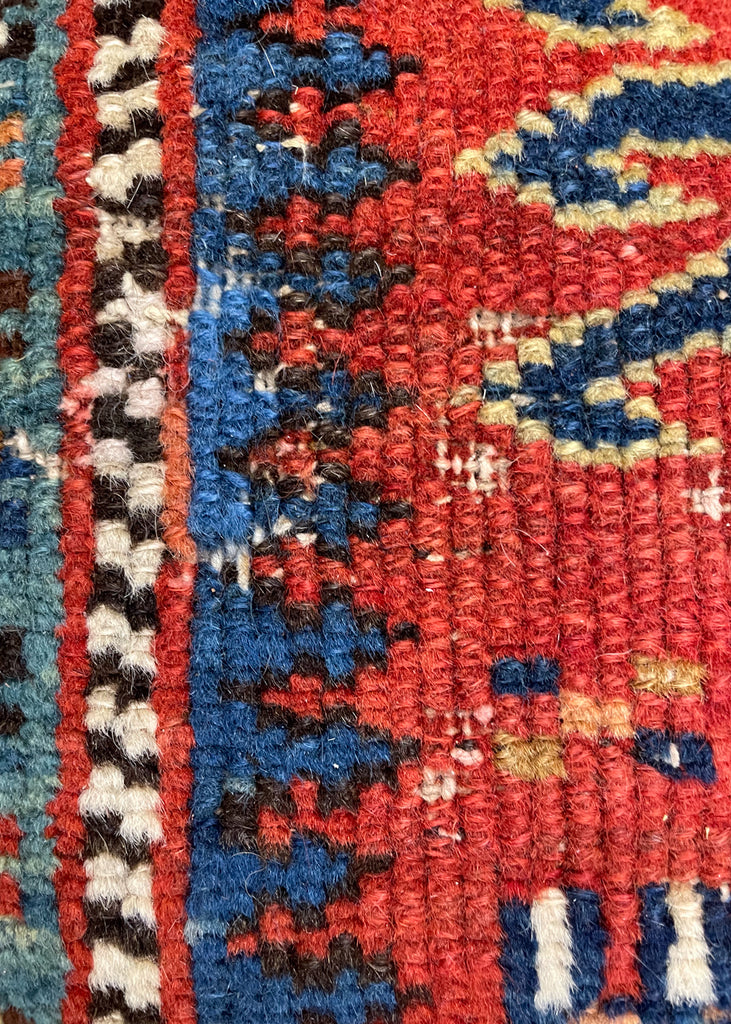 4'10"x6'2" Karaja Hand Knotted