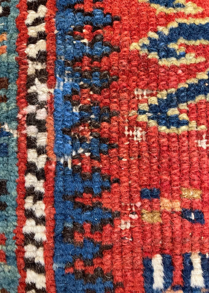 4'10"x6'2" Karaja Hand Knotted