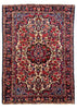 4'10"x6'8" Borchalou Hamadan Hand Knotted