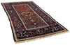 4'10"x8'5" Kurdish Hand Knotted