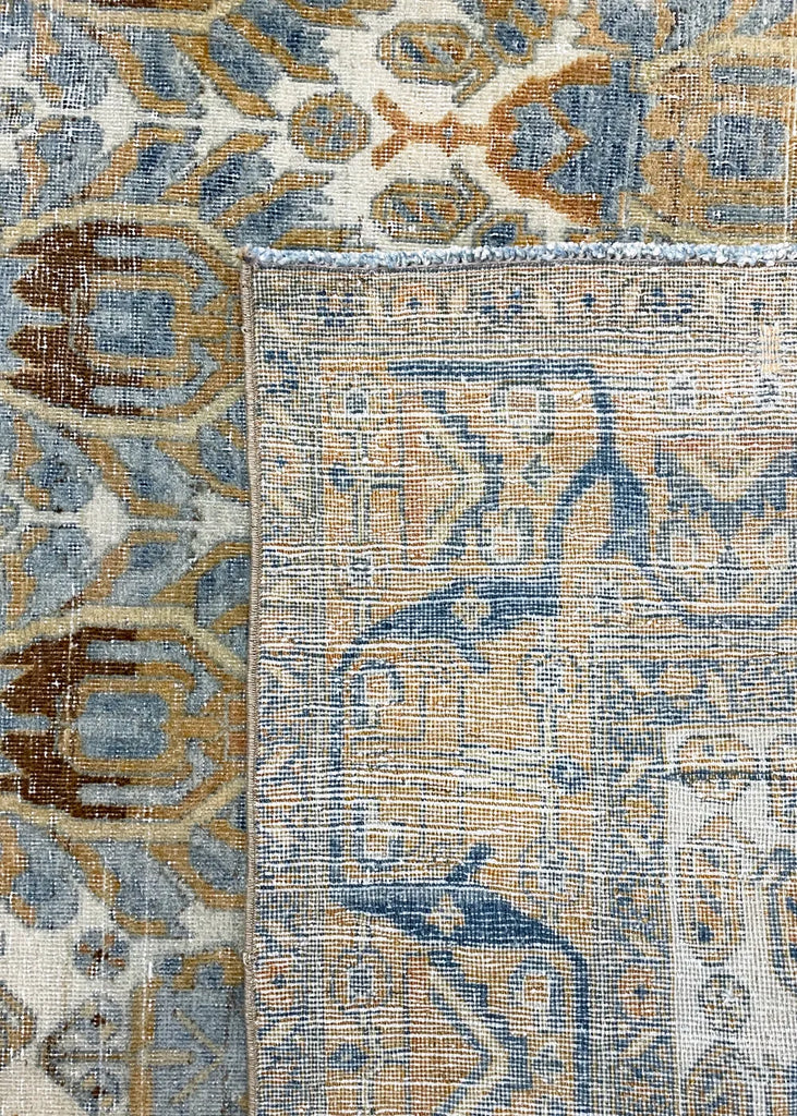 4'11"x6'10" Afshar Hand Knotted