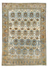 4'11"x6'10" Afshar Hand Knotted